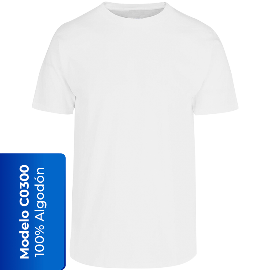 C0300 Playera Yazbek 100% Algodón Para Hombre Peso Completo